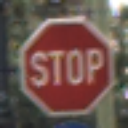 Regular stop sign